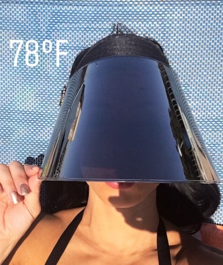 Chrome Bluestone Sun Shield